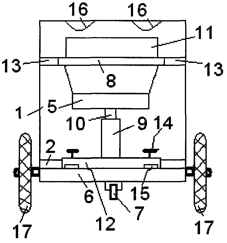 Device convenient for conveying pregnant women to be examined, supporting abdomens and eliminating edema of lower limbs