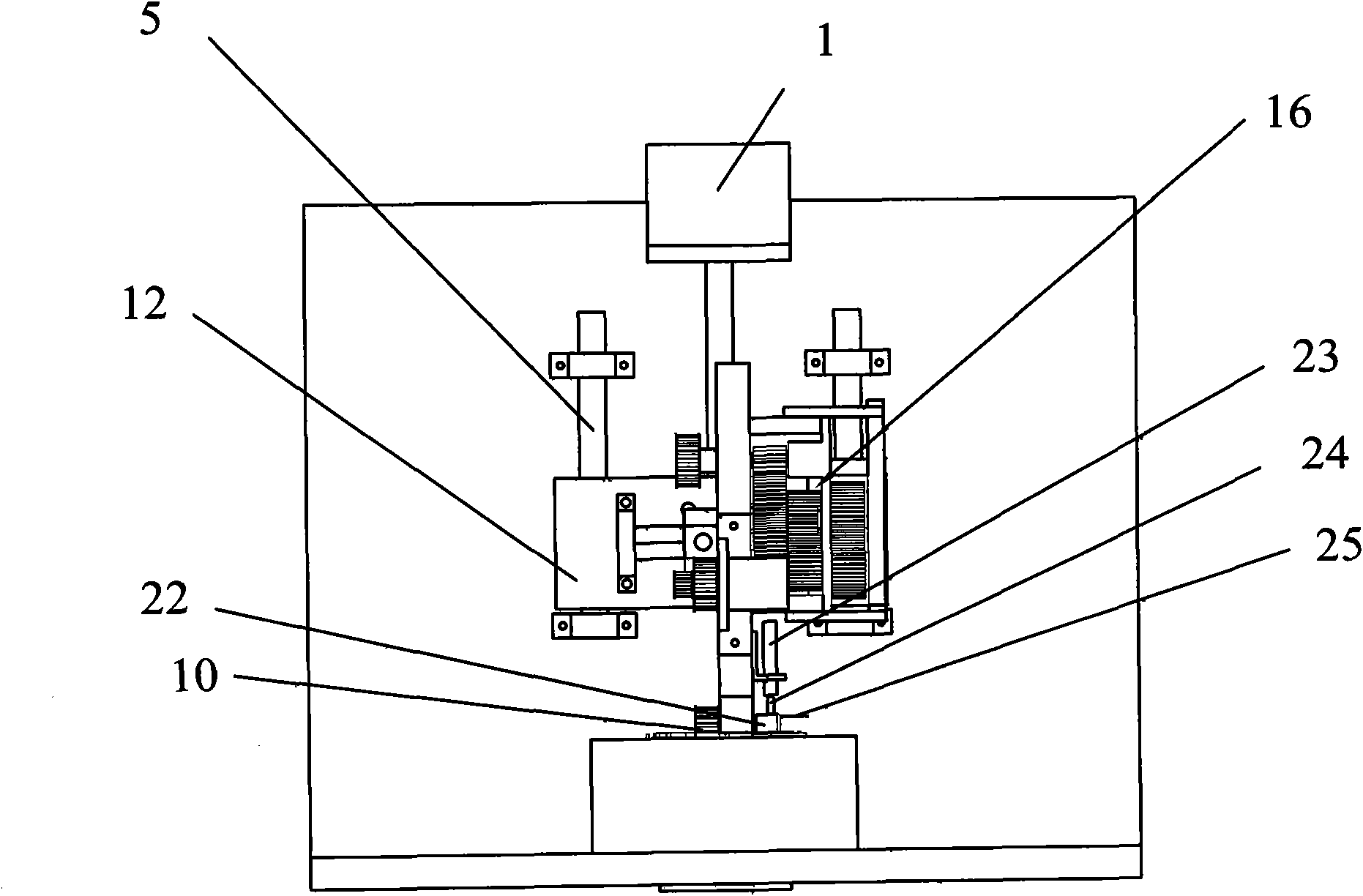Winding device and winding machine with same