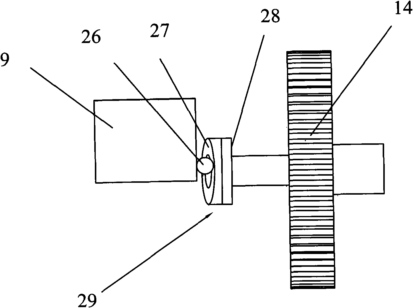 Winding device and winding machine with same