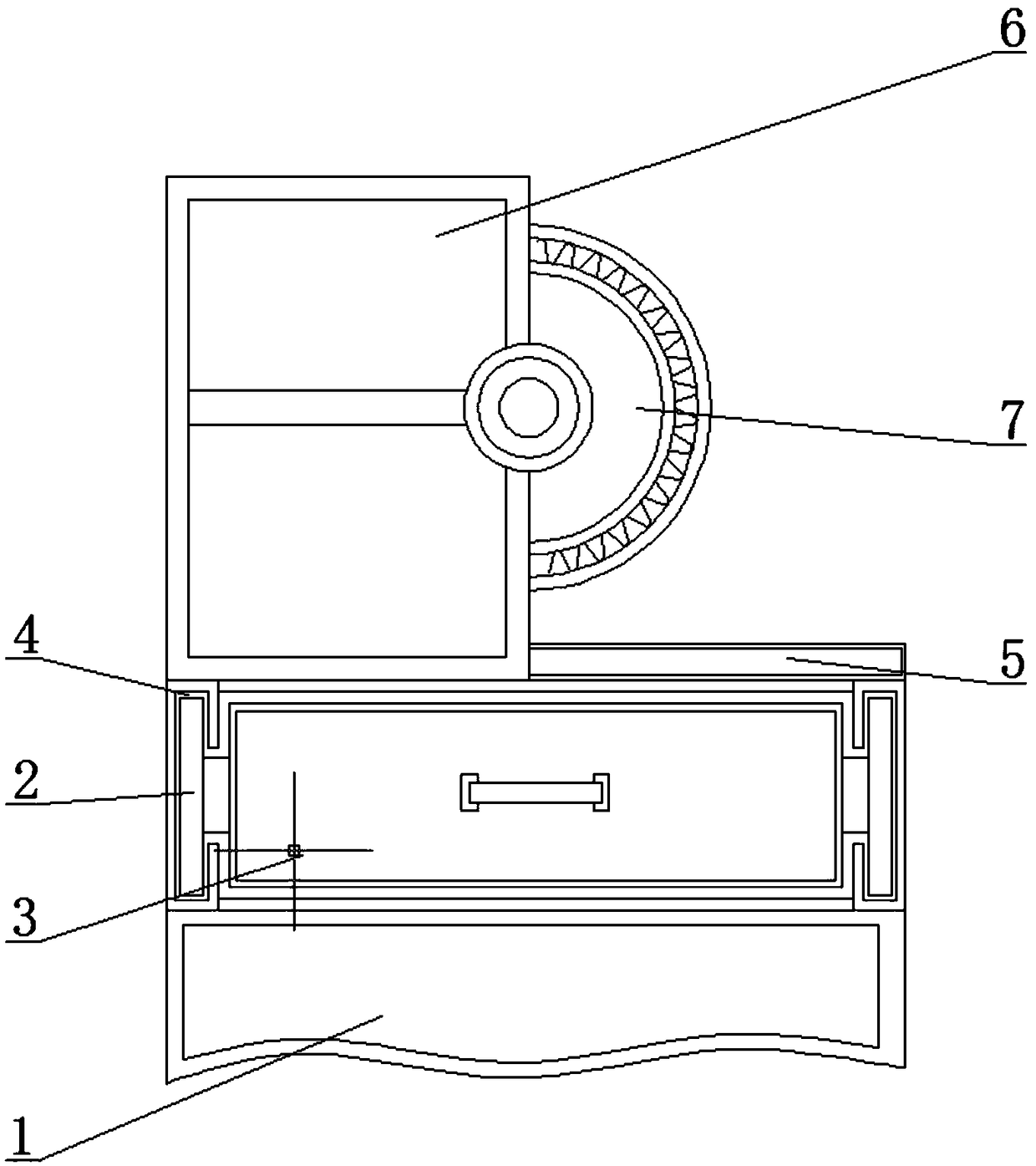 Novel mechanical automatic food weighing equipment