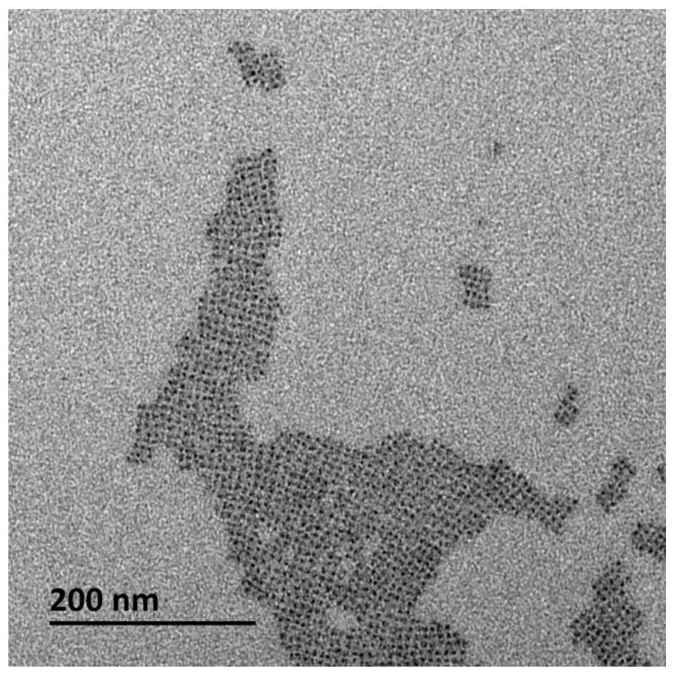 Perovskite nano material, preparation method thereof and photoelectric device containing perovskite nano material