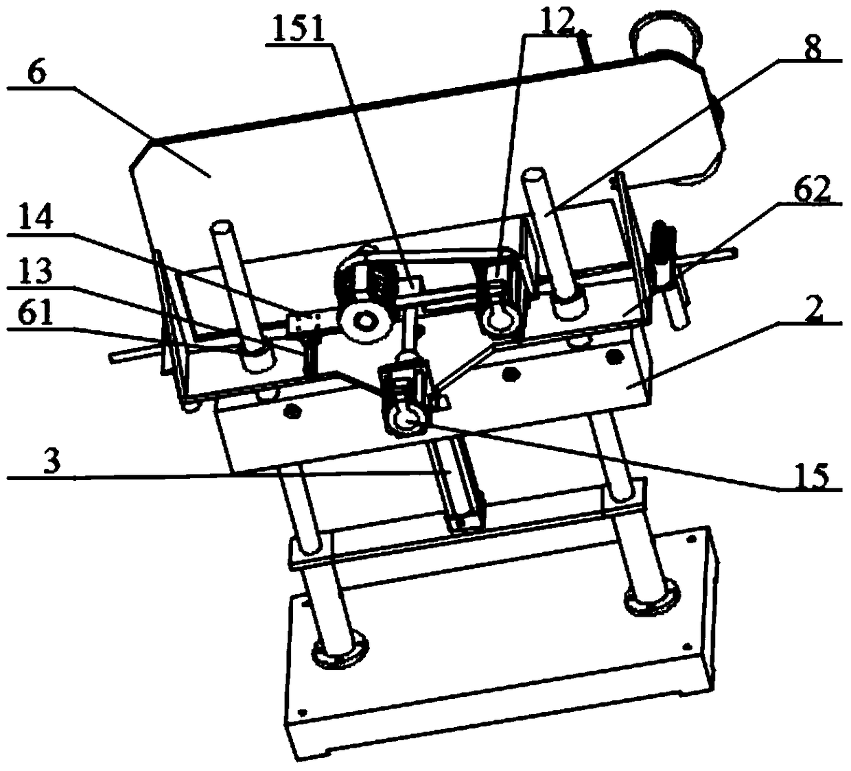 Printing device for optical fiber cable sheath