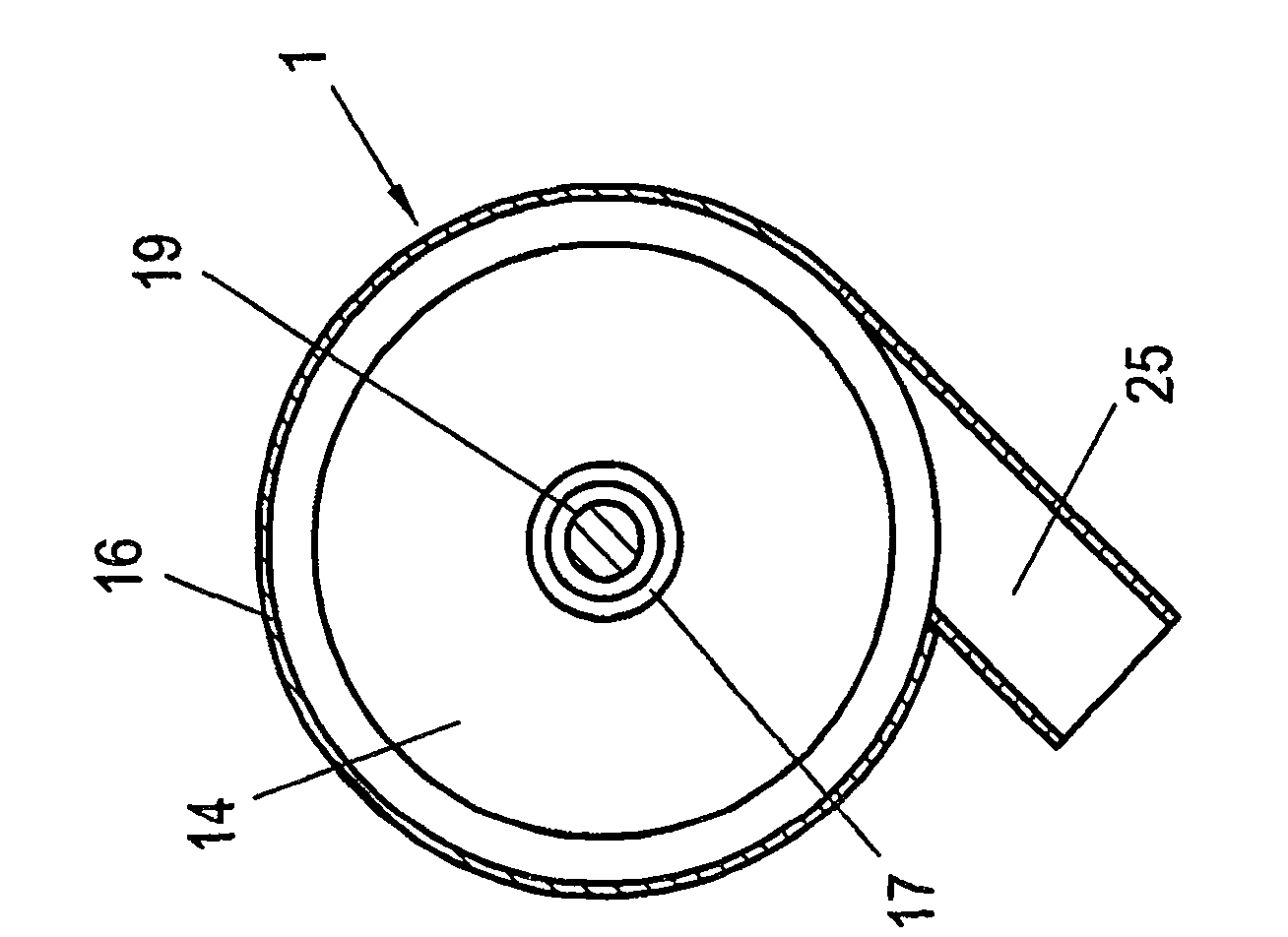 Granulating device