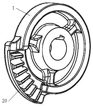 Double-fluted disc driving knotter