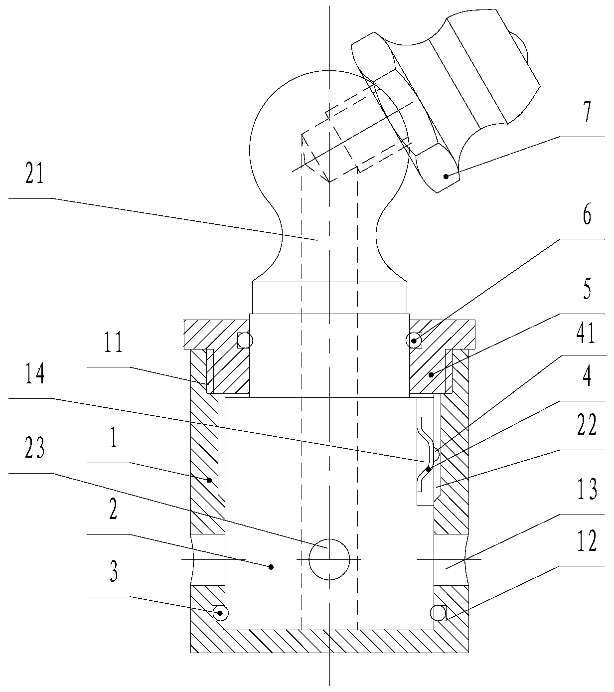 Indexable universal joint grease injection device