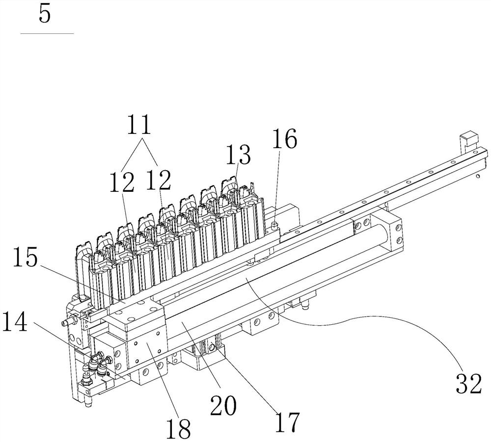 Joint type framework flying fork winding equipment