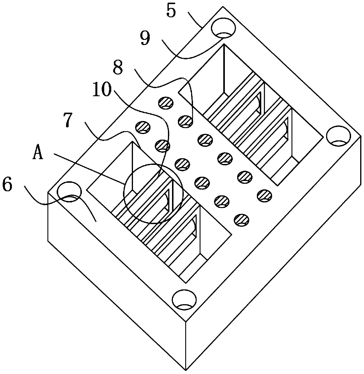 Data acquisition device applied to complex environment