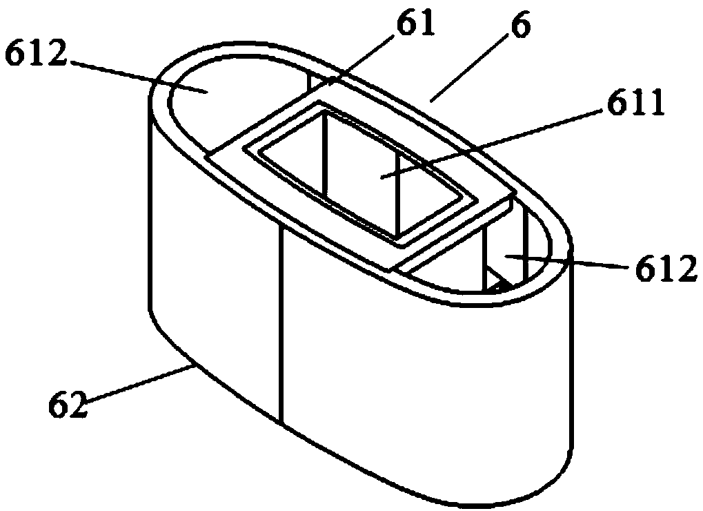 Integrated snorkeling mask and breathing tube and ventilation piece thereof