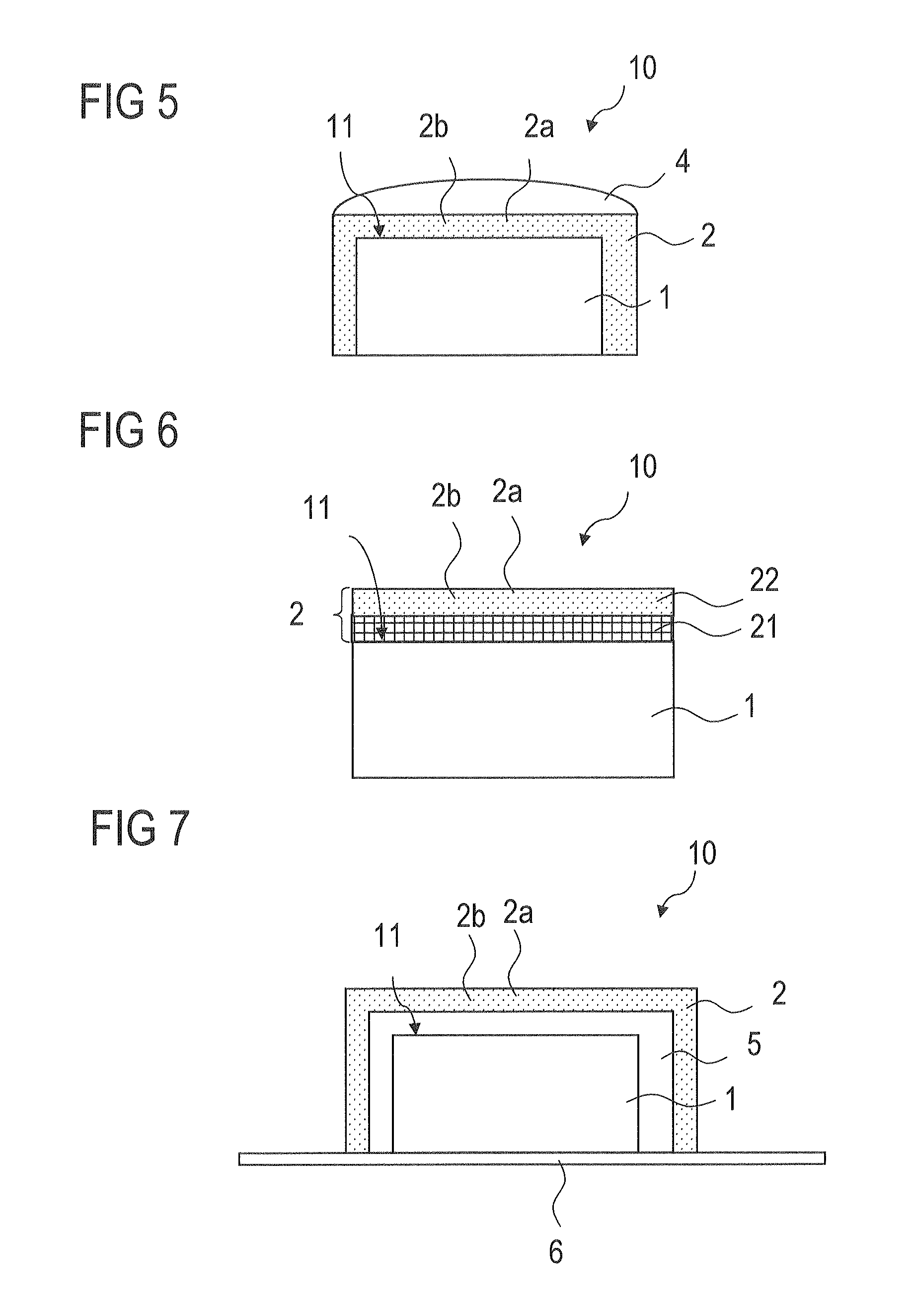 Radiation-Emitting Component with a Semiconductor Chip and a Conversion Element and Method for the Production Thereof
