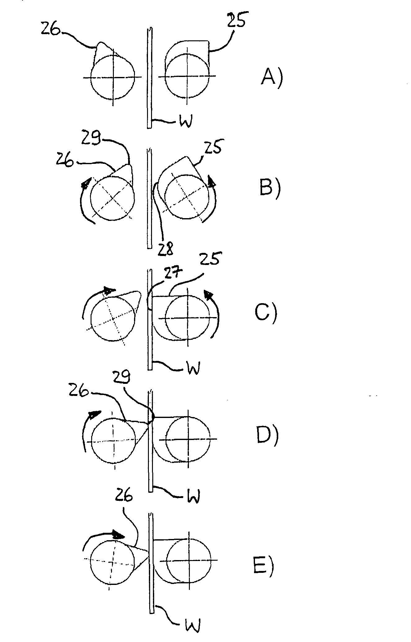 Vertical system for the plating treatment of a work piece and method for conveying the work piece