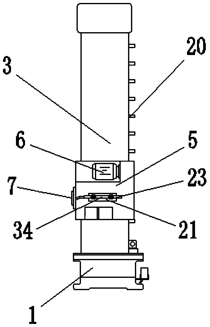 Boring and milling device with welding gun feeding function