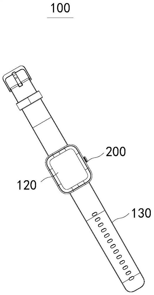 Watch body and smart watch