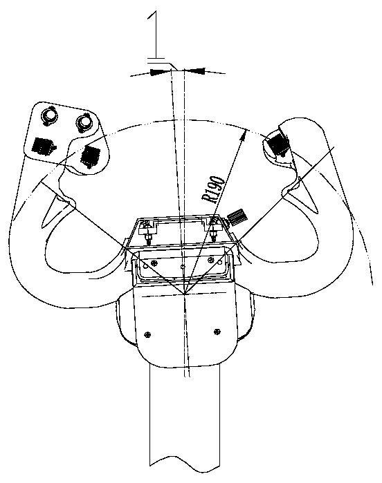 Method for calculating flap adjusting amount during yaw and sideslip of multi-turboprop aircraft