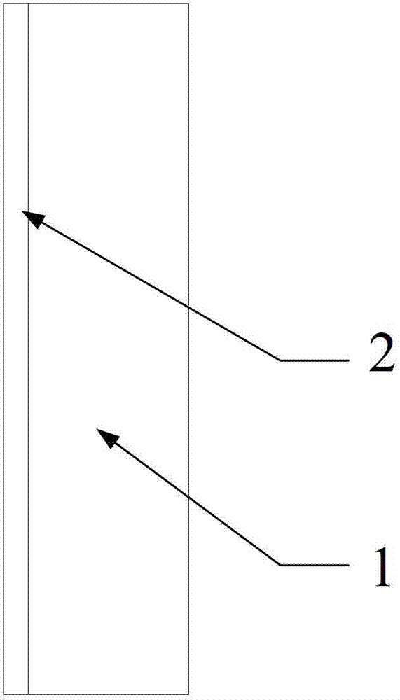 Salient magnetic pole of salient pole synchronous motor and motor