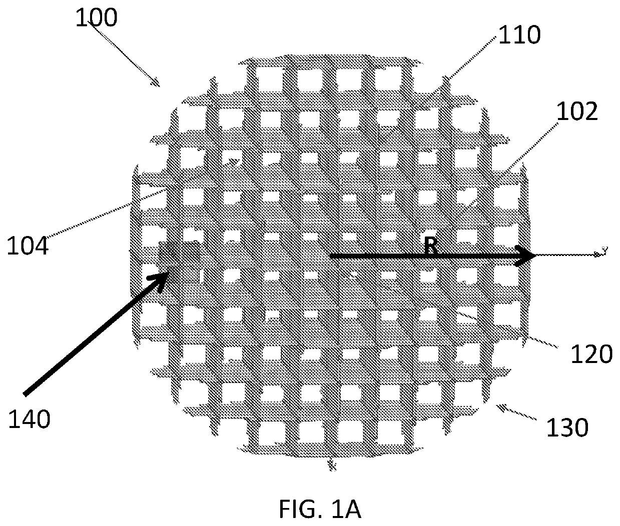 Novel hollow light weight lens structure