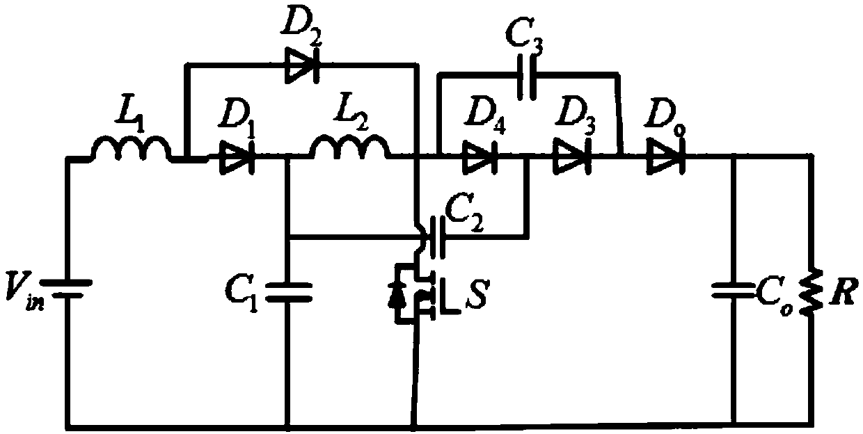 Cascaded DC/DC converter for asymmetric boost unit of photovoltaic system