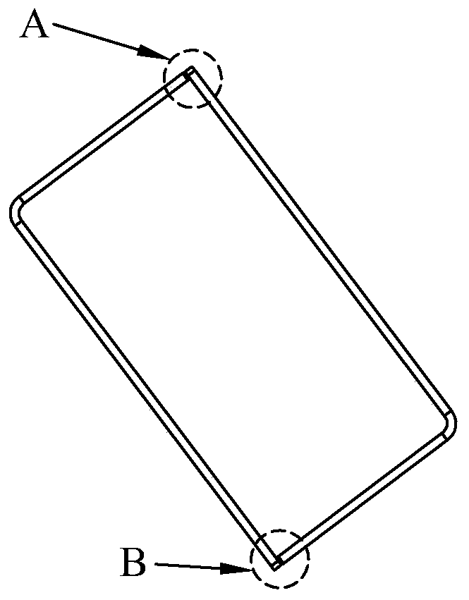 L-shaped frame assembling jig