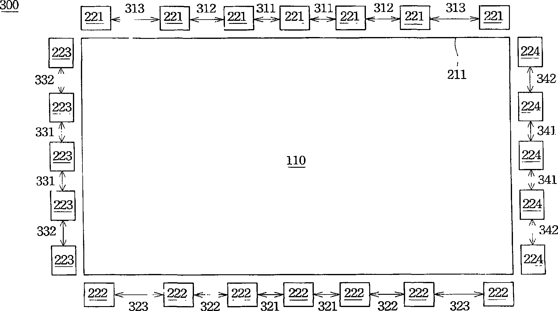 Side light type backlight module and its operation method