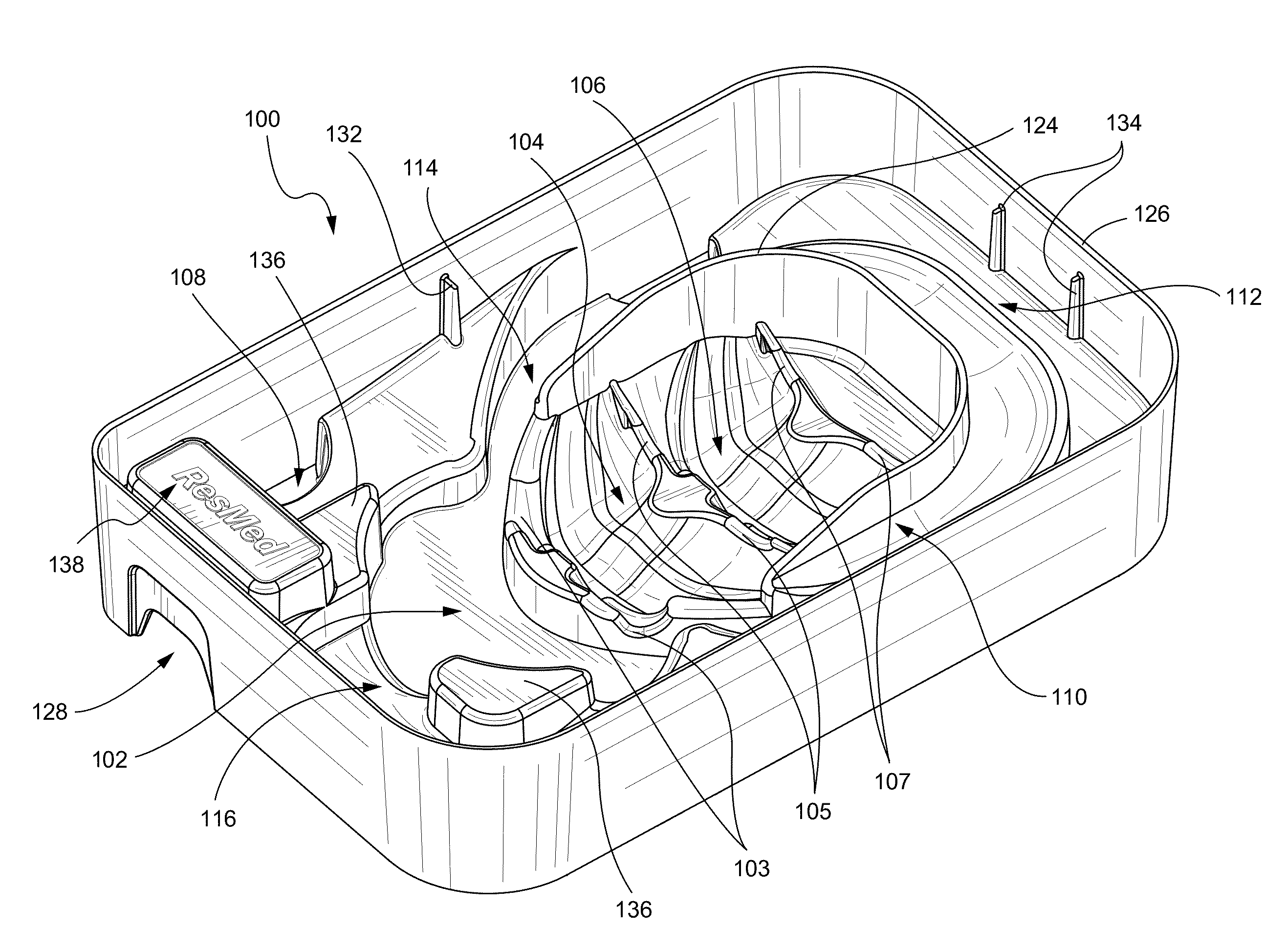 Packaging system for patient interface system