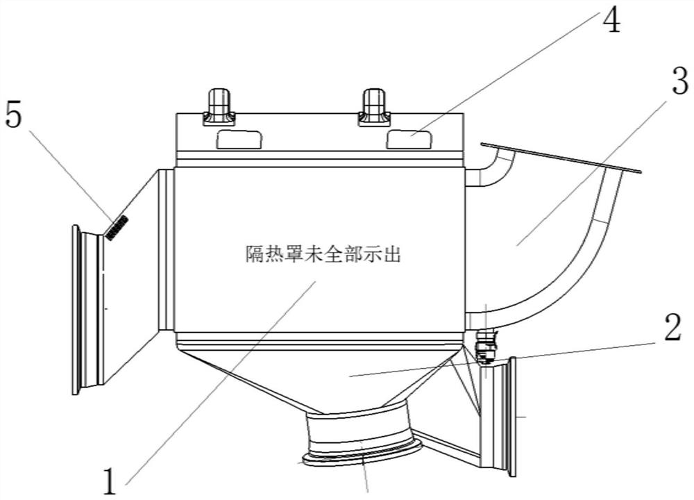 Novel high-temperature precooler for aircraft environmental control system