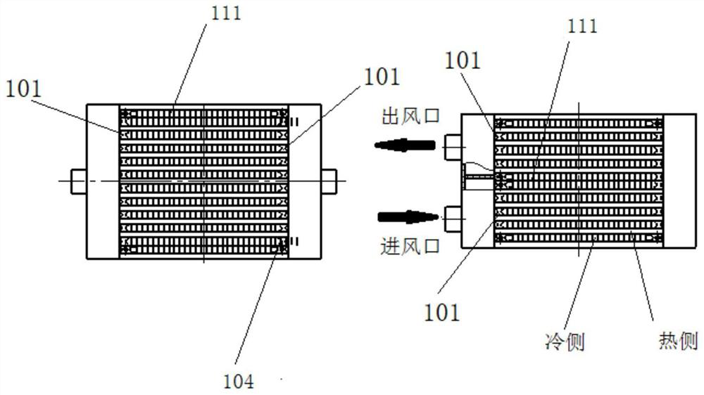 Novel high-temperature precooler for aircraft environmental control system