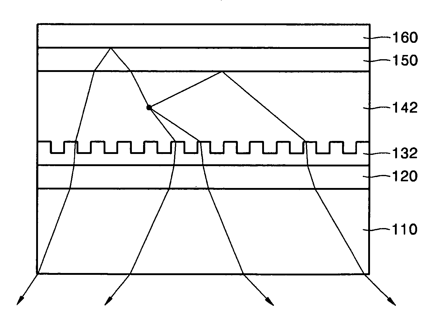 Inorganic electroluminescent display device and method of manufacturing the same