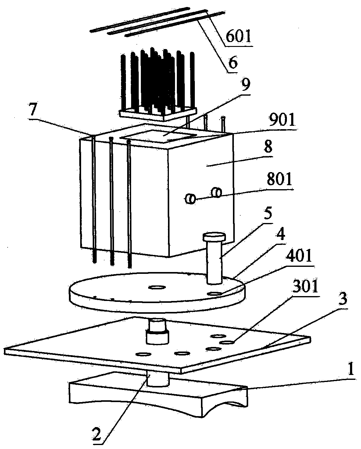 Apparatus and method for testing thermal resistance of textile structure radiator