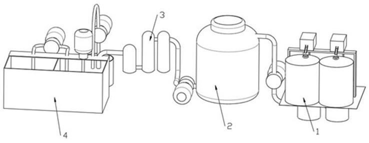 Die-casting release agent recycling system