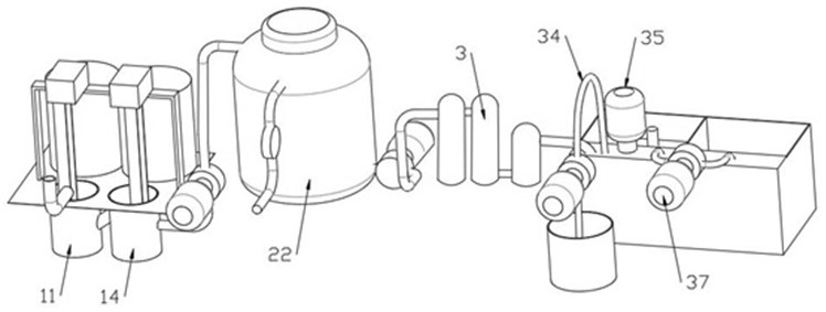 Die-casting release agent recycling system