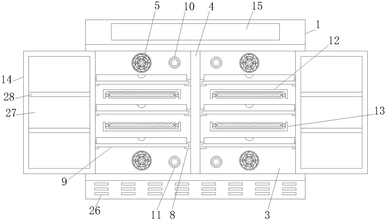 Biological pharmacy medicine storage cabinet