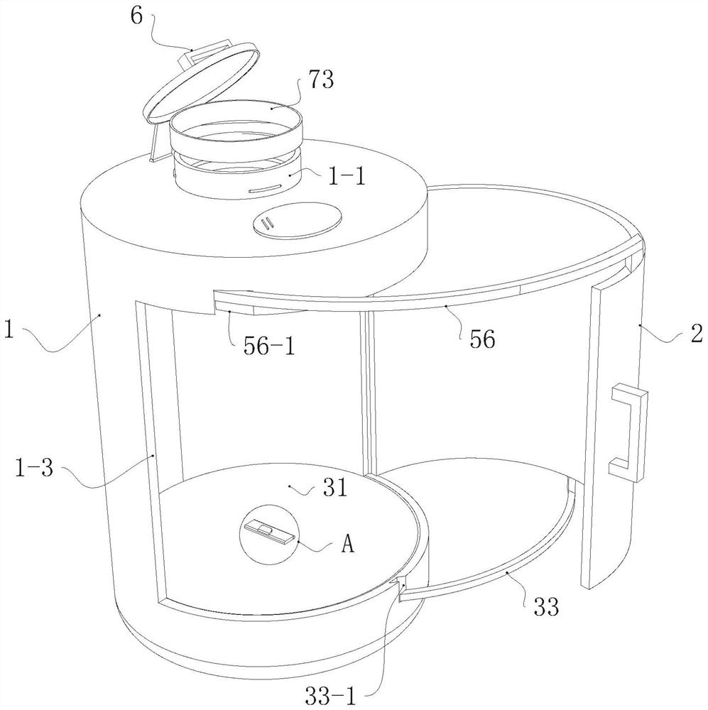 Garbage can capable of automatically sealing bag opening