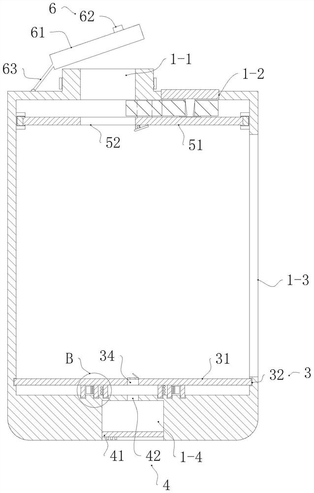 Garbage can capable of automatically sealing bag opening