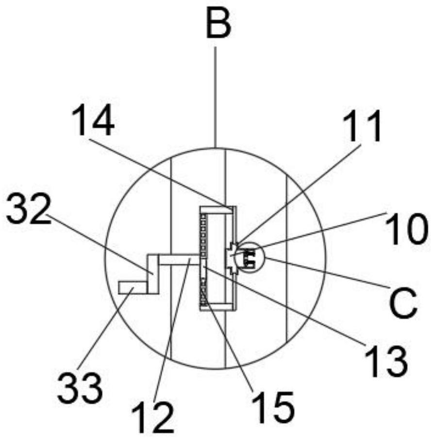 Cooling and dedusting device for industrial machinery manufacturing