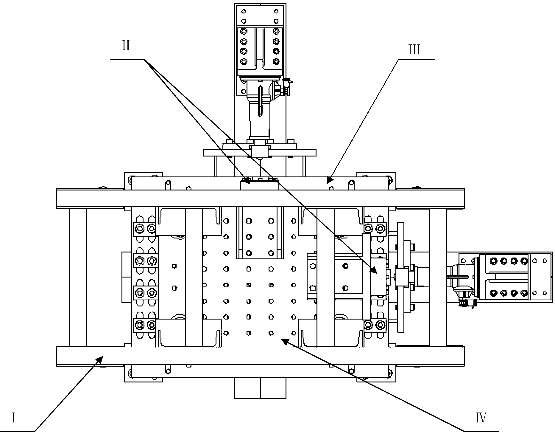 Calibration device for three-dimensional force measuring platform