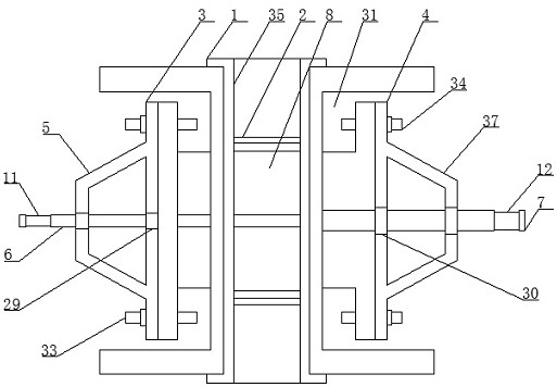 Multi-valve-seat valve high in stability and convenient to adjust