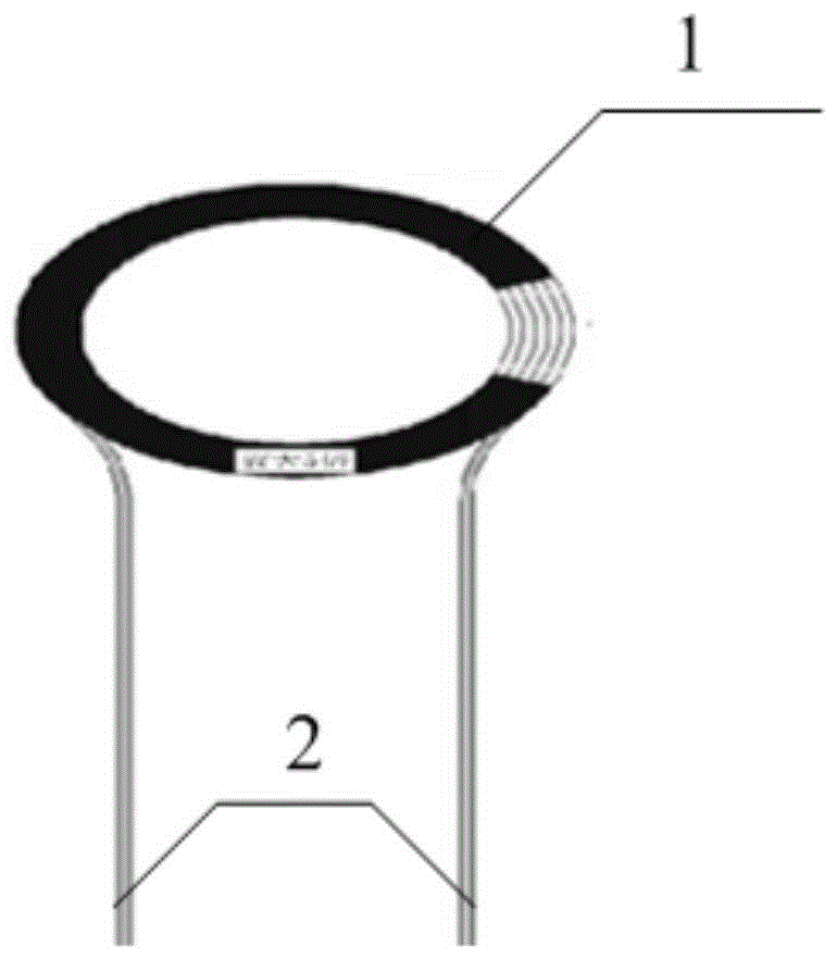 A current transformer secondary current amplification coil