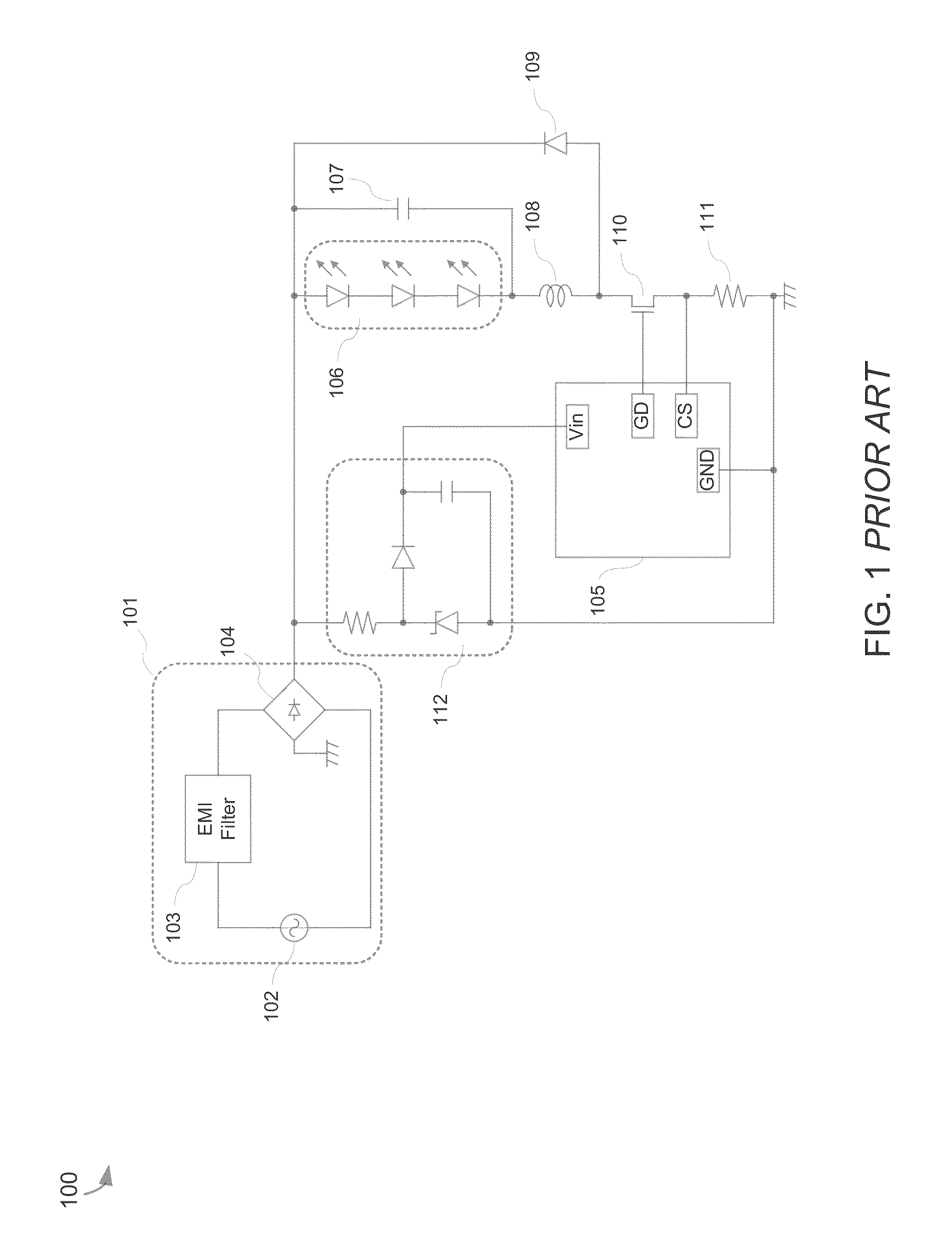 Power factor correction converter with current regulated output