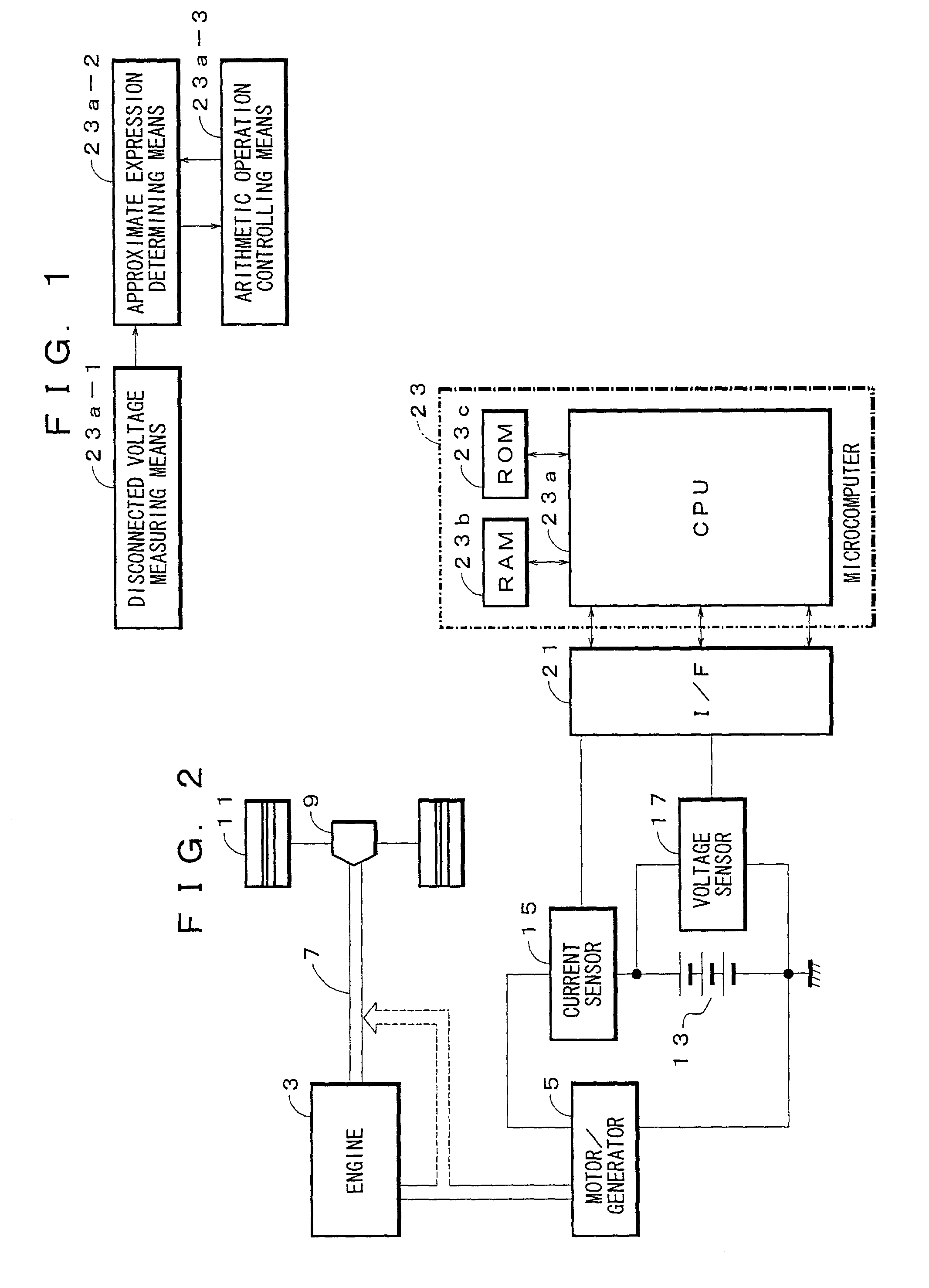 Vehicle battery's open circuit voltage estimating method and a system therefor