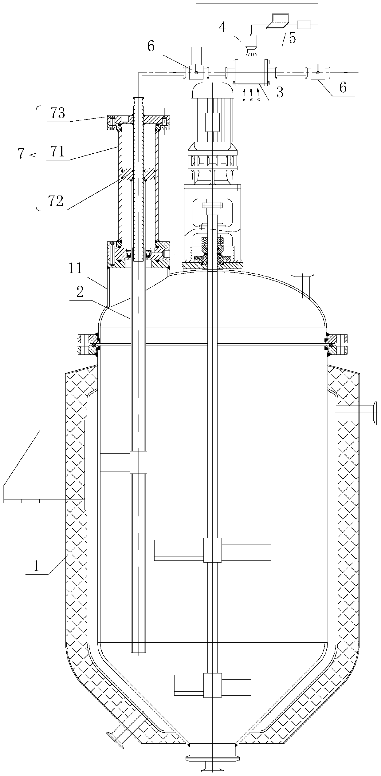 Liquid extraction system and extraction method
