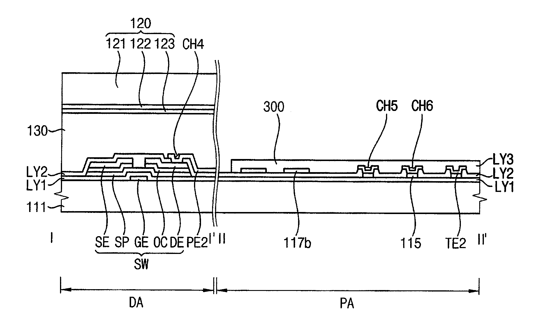 Display device and a method of manufacturing the same