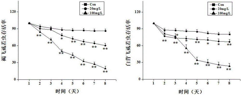 Method for stimulating rice induced insect resistance