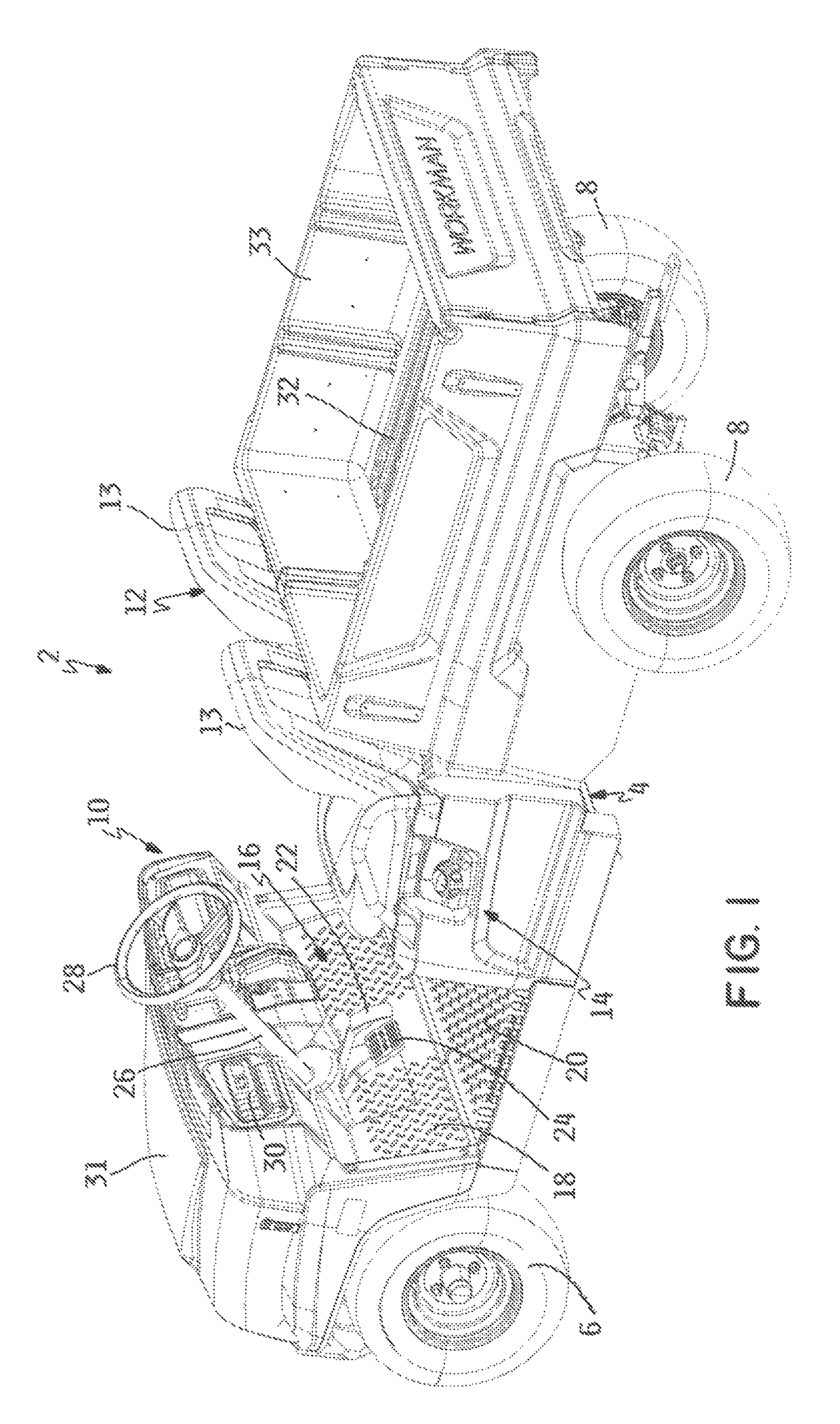 Method and kits for converting a two seat utility vehicle to a four seat configuration and for providing an extended bed thereon