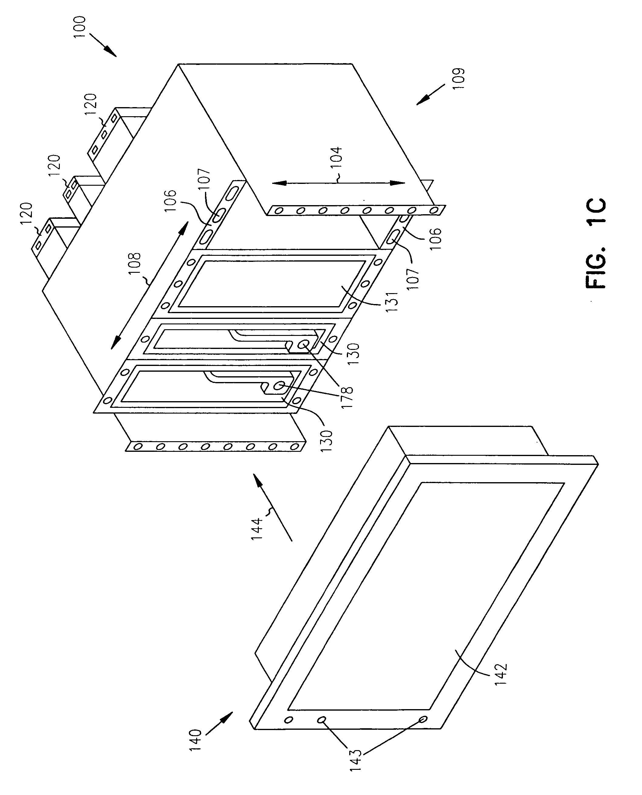 Electronic equipment module apparatus and method