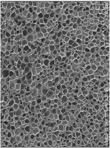 Thermoplastic micro-balloon polymeric elastomer material and preparation method thereof