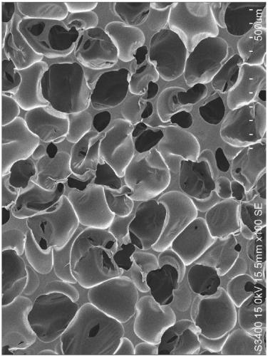 Thermoplastic micro-balloon polymeric elastomer material and preparation method thereof