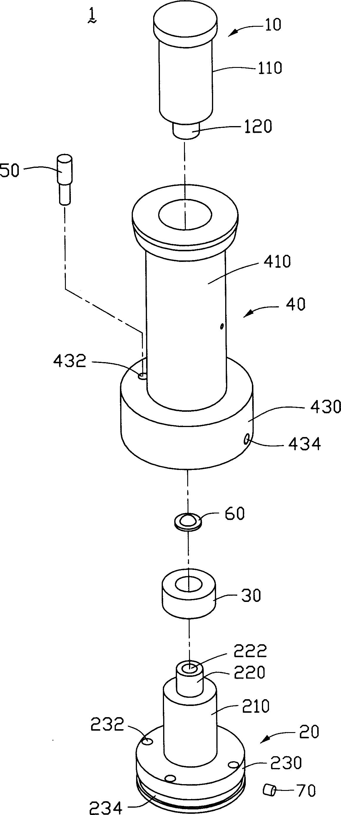 Lens forming die