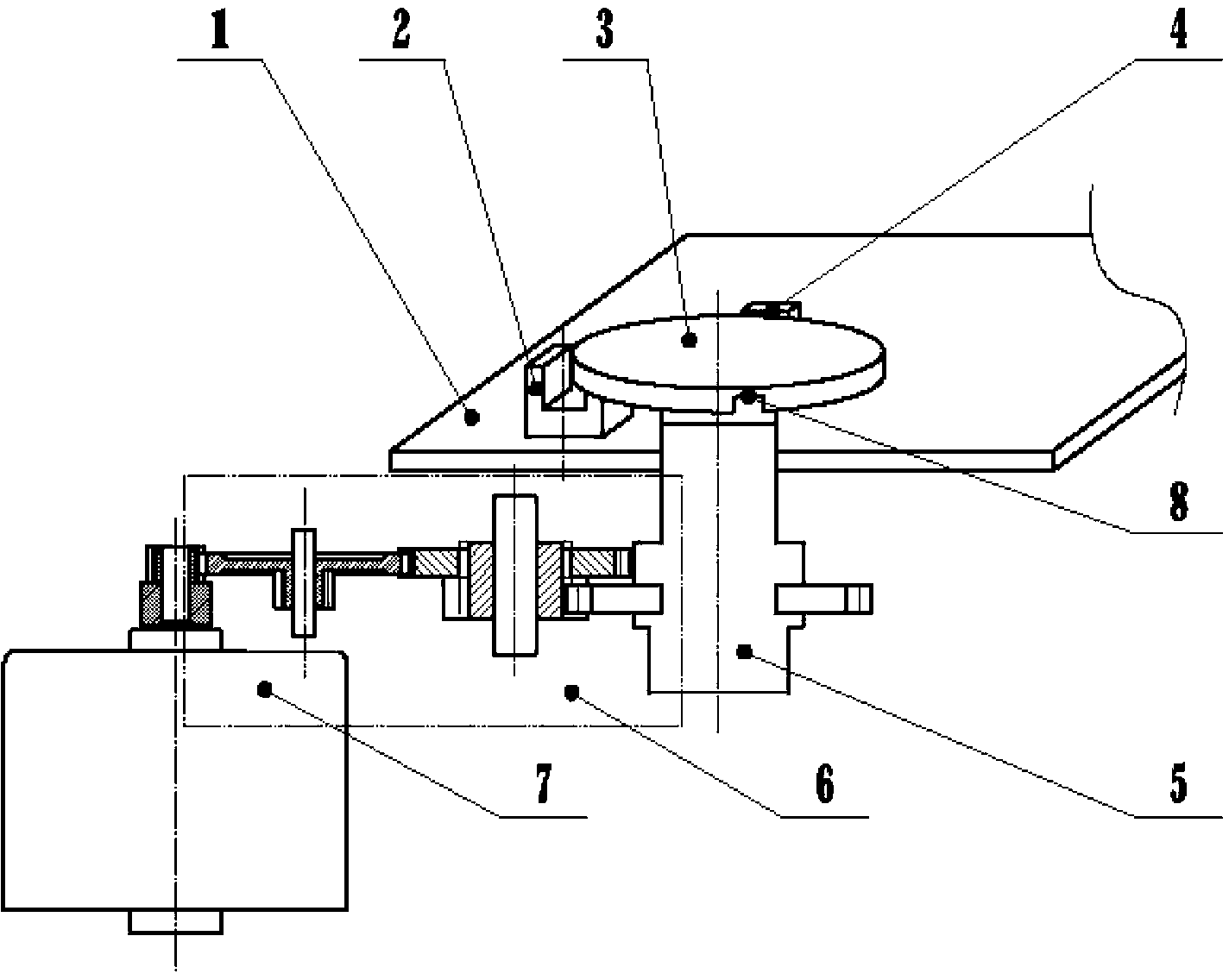 Electric actuator with photoelectric positioning mechanism