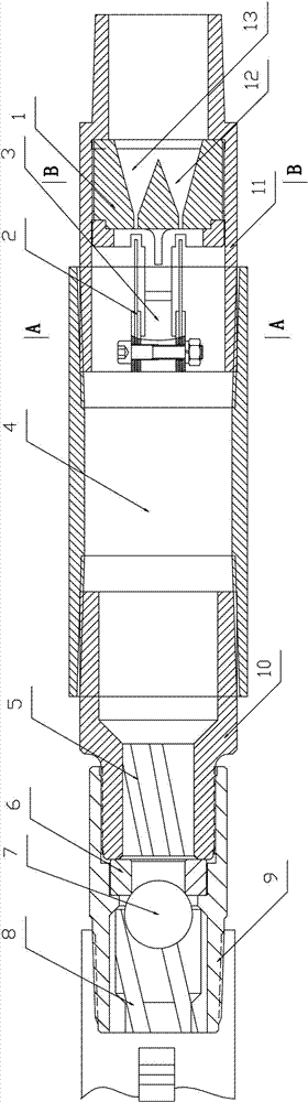 Parallel-connection type double-sound-wave-vortex viscosity reducing and oil enhancing device
