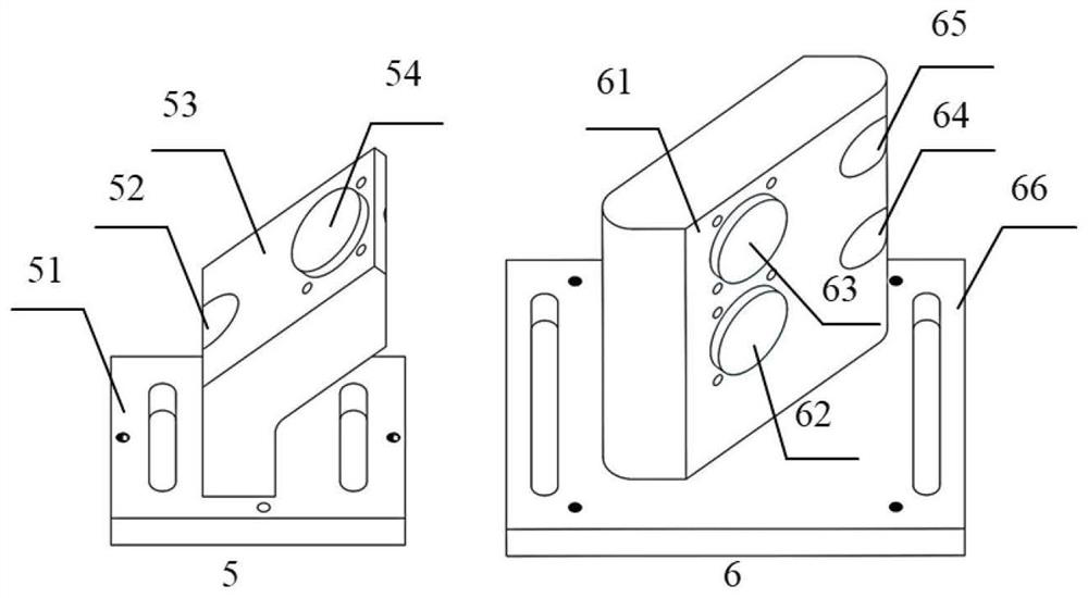 Beam splitting method and device for obtaining M*N beam laser array