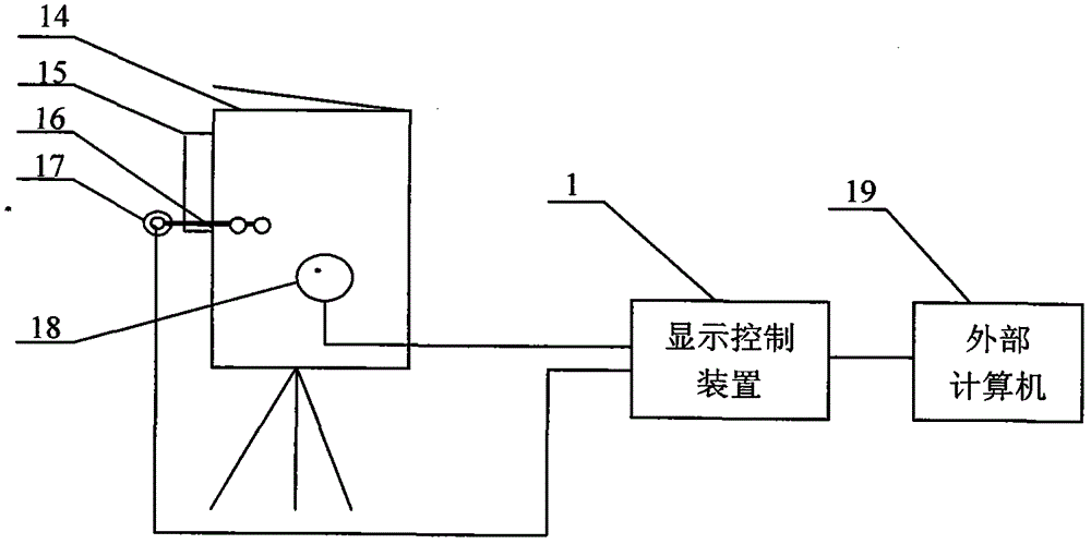 Lateral laser pulse synchronous detection apparatus